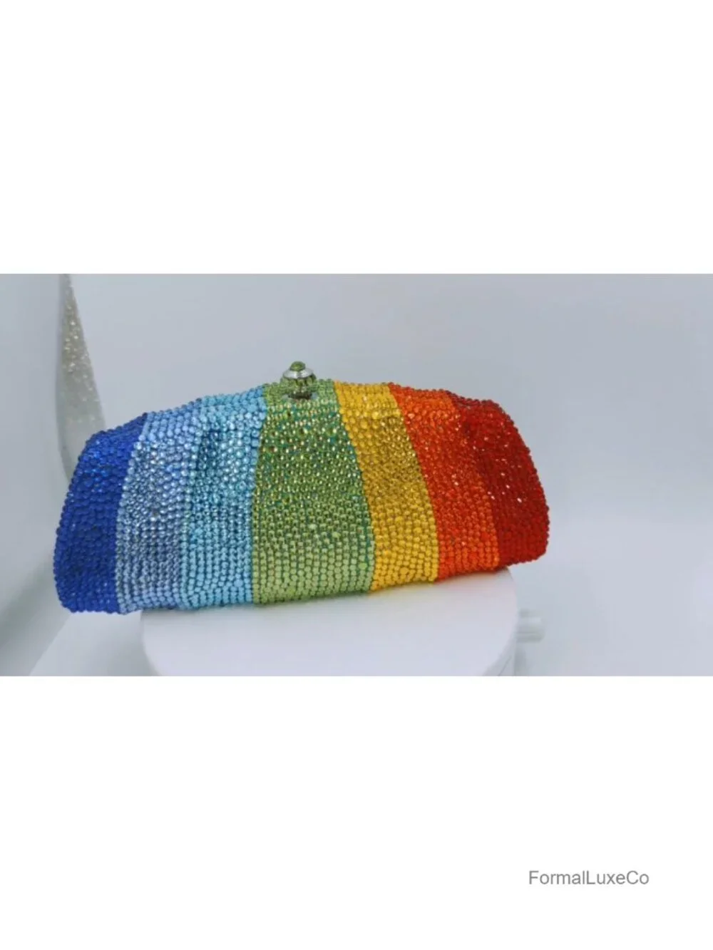 Crystal Clutch Evening Bag Rhinestone Clutch Purse Formal Wedding Bridal